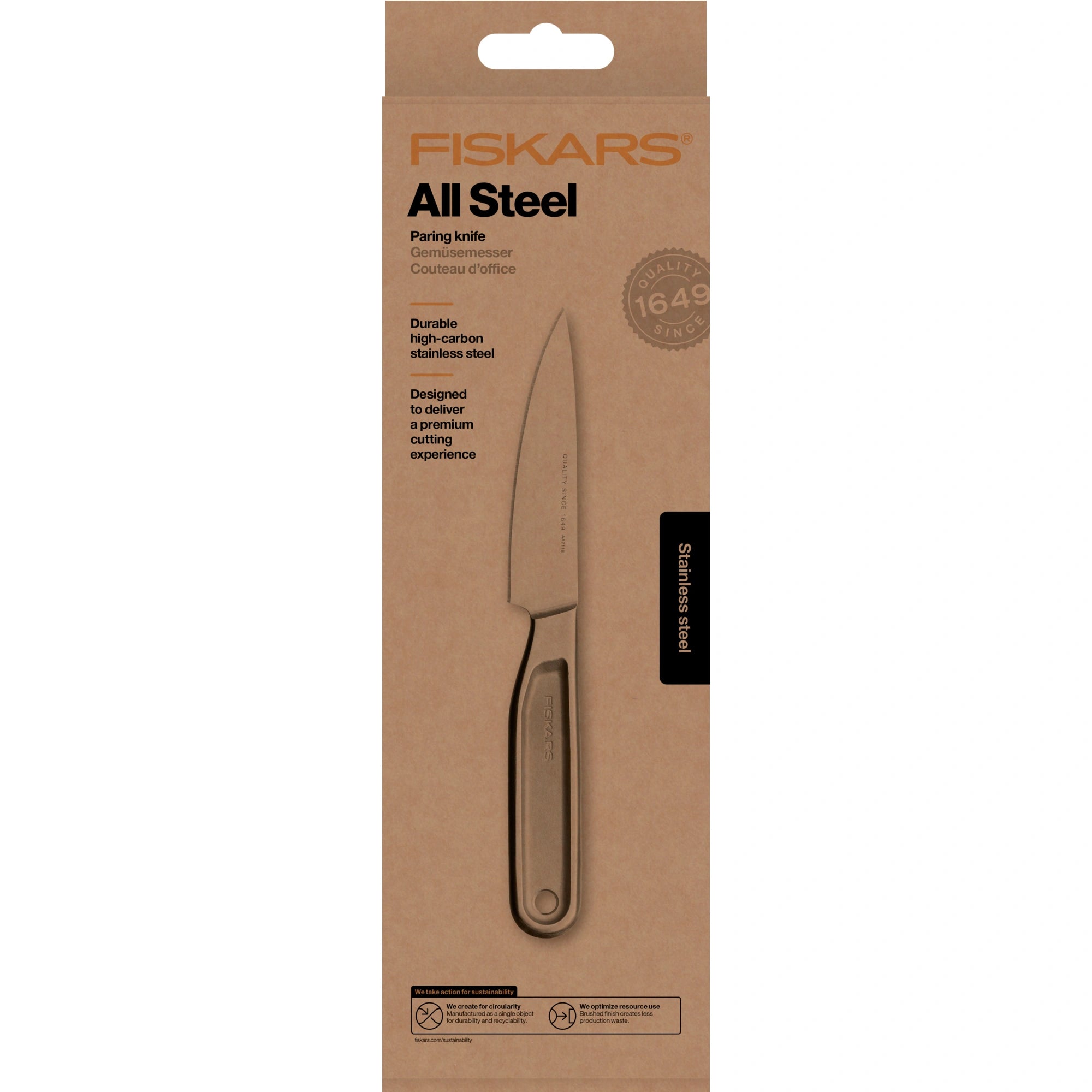 All Steel grönsakskniv 10 cm