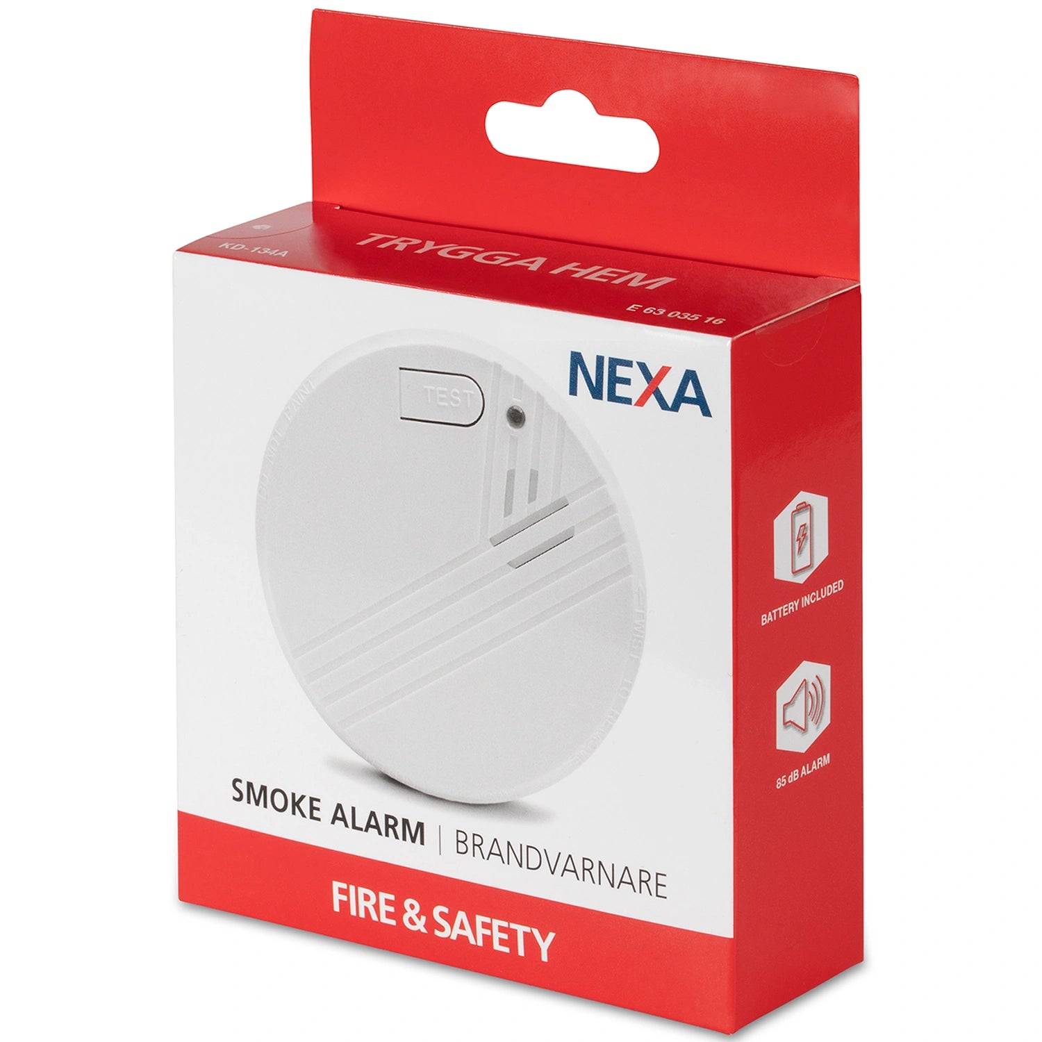 KD-134A Brandvarnare standard