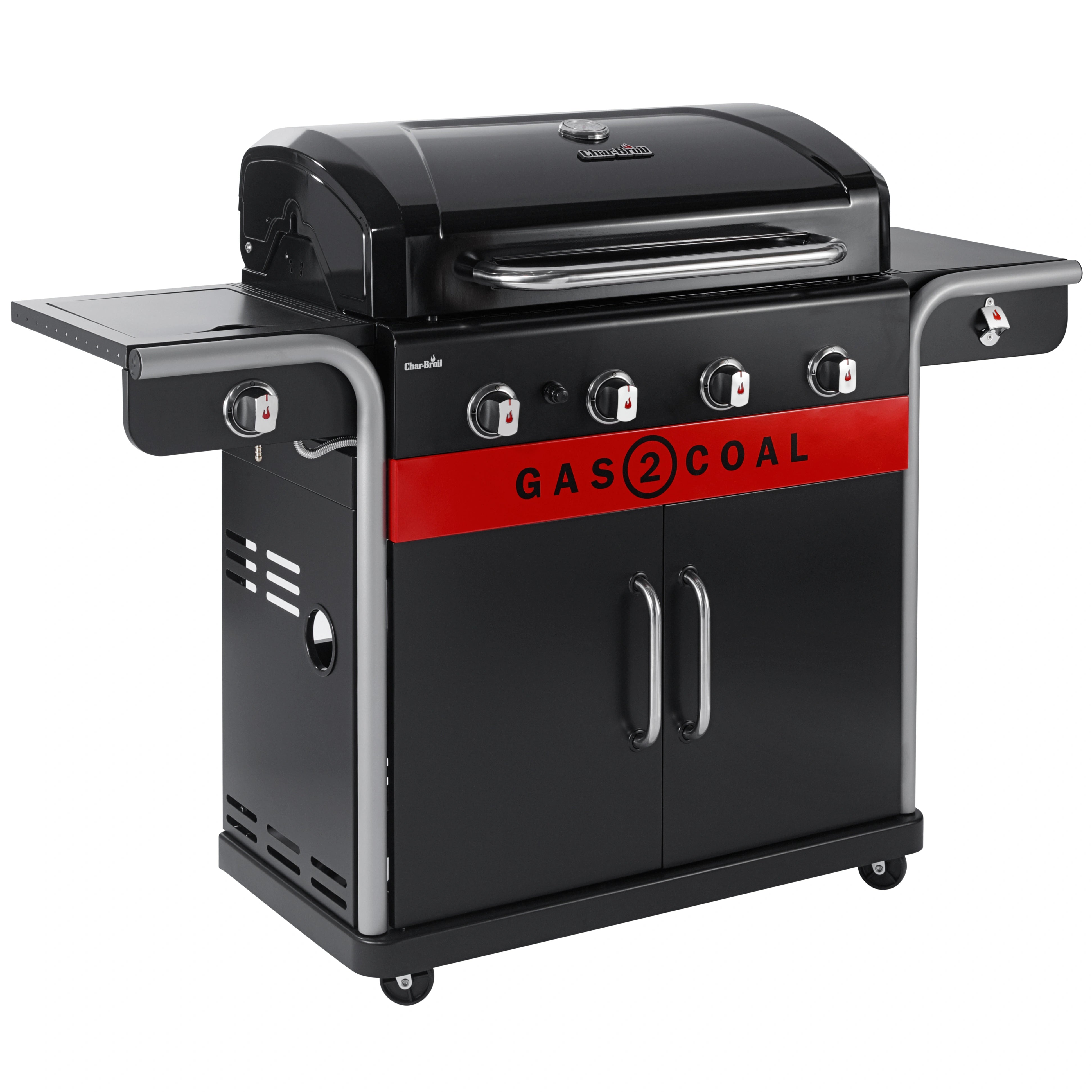Hybridgrill Gas2Coal 2.0 4+1 Brännare