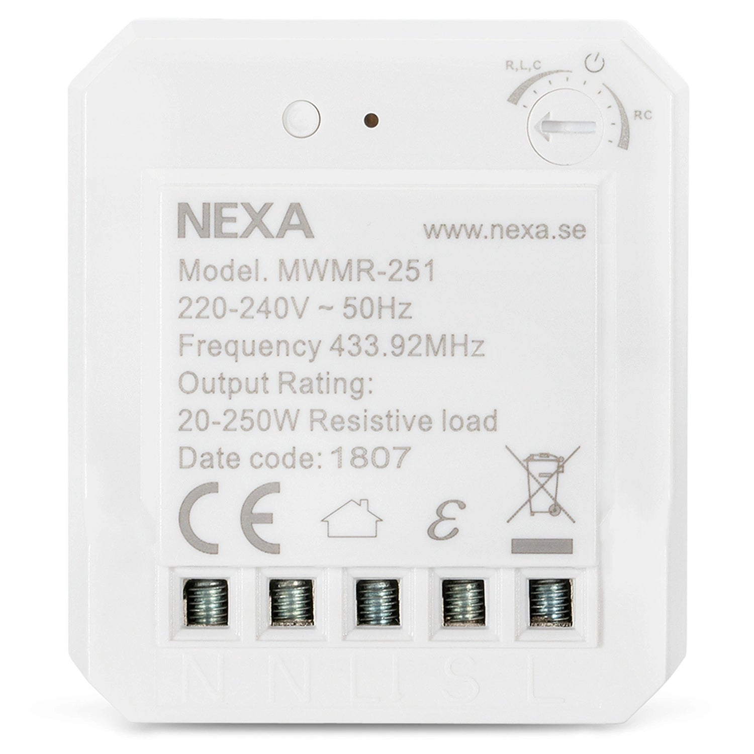 MWMR-251 Dosdimmer för strömbr