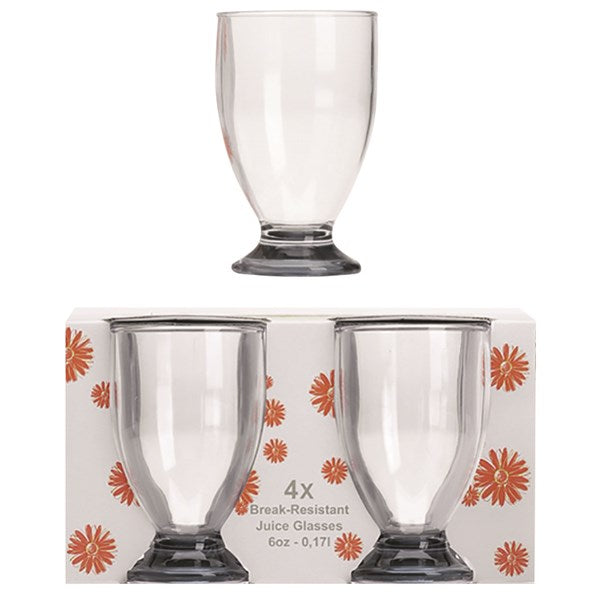 Flamefield stapelbara juiceglas. 4-pack.