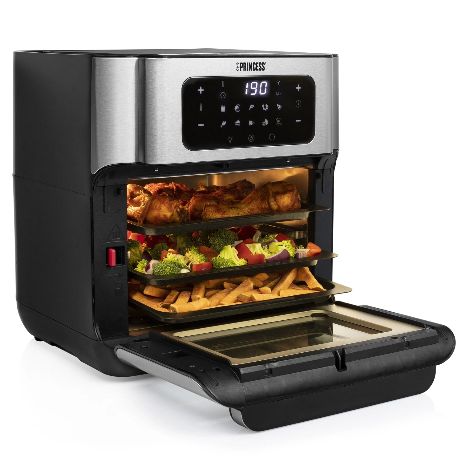 Airfryer Oven 10L 1500W Elektronisk display
