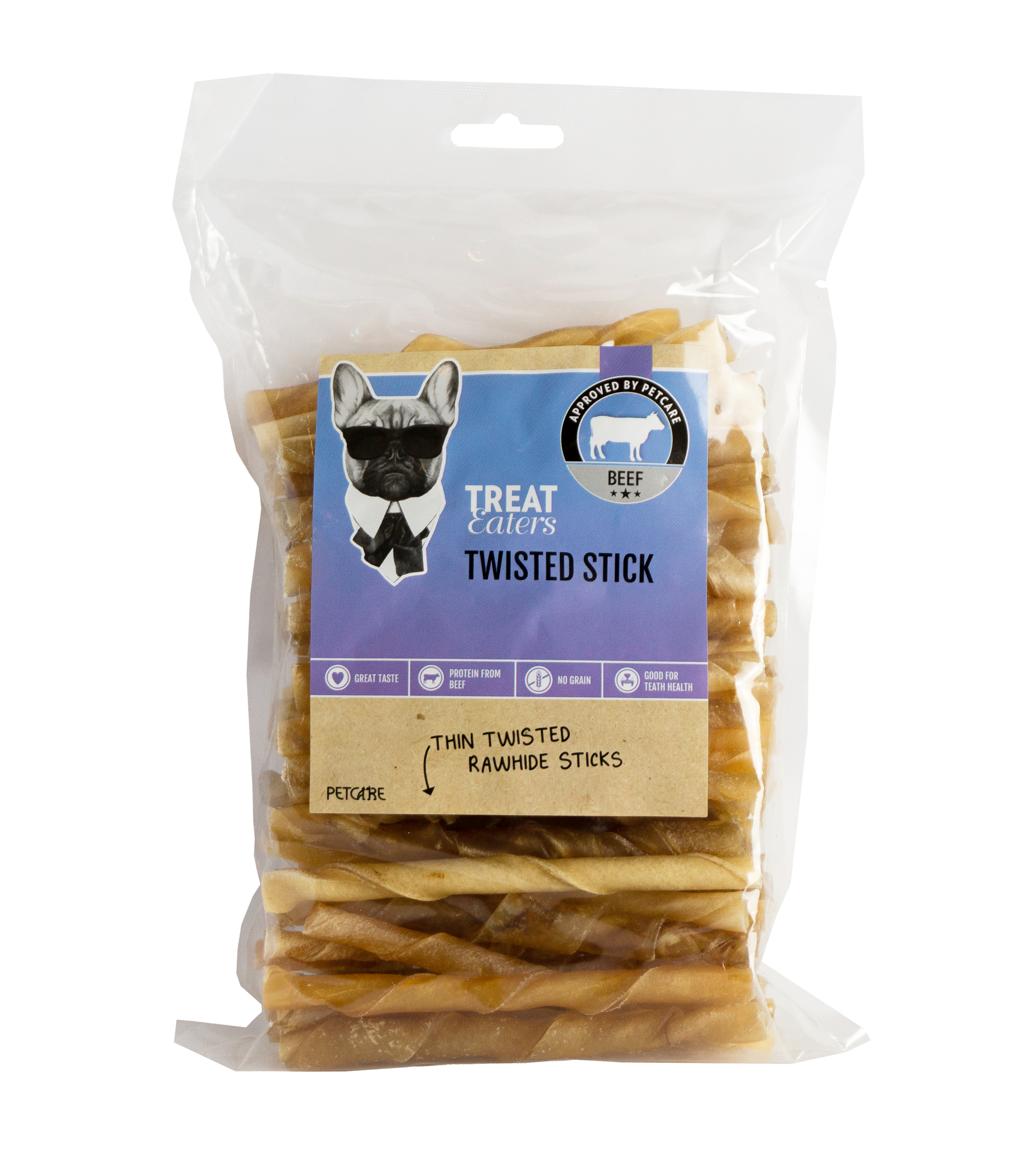 Treateaters Twisted Stick Natural 8 mm, 500g