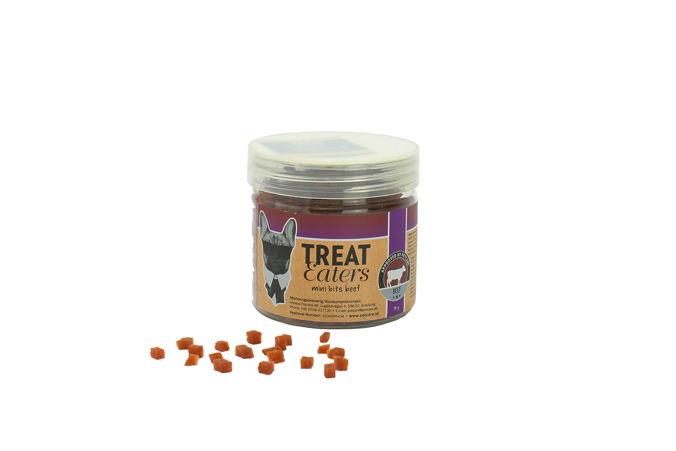 Treateaters Mini Bits Beef 70g jar