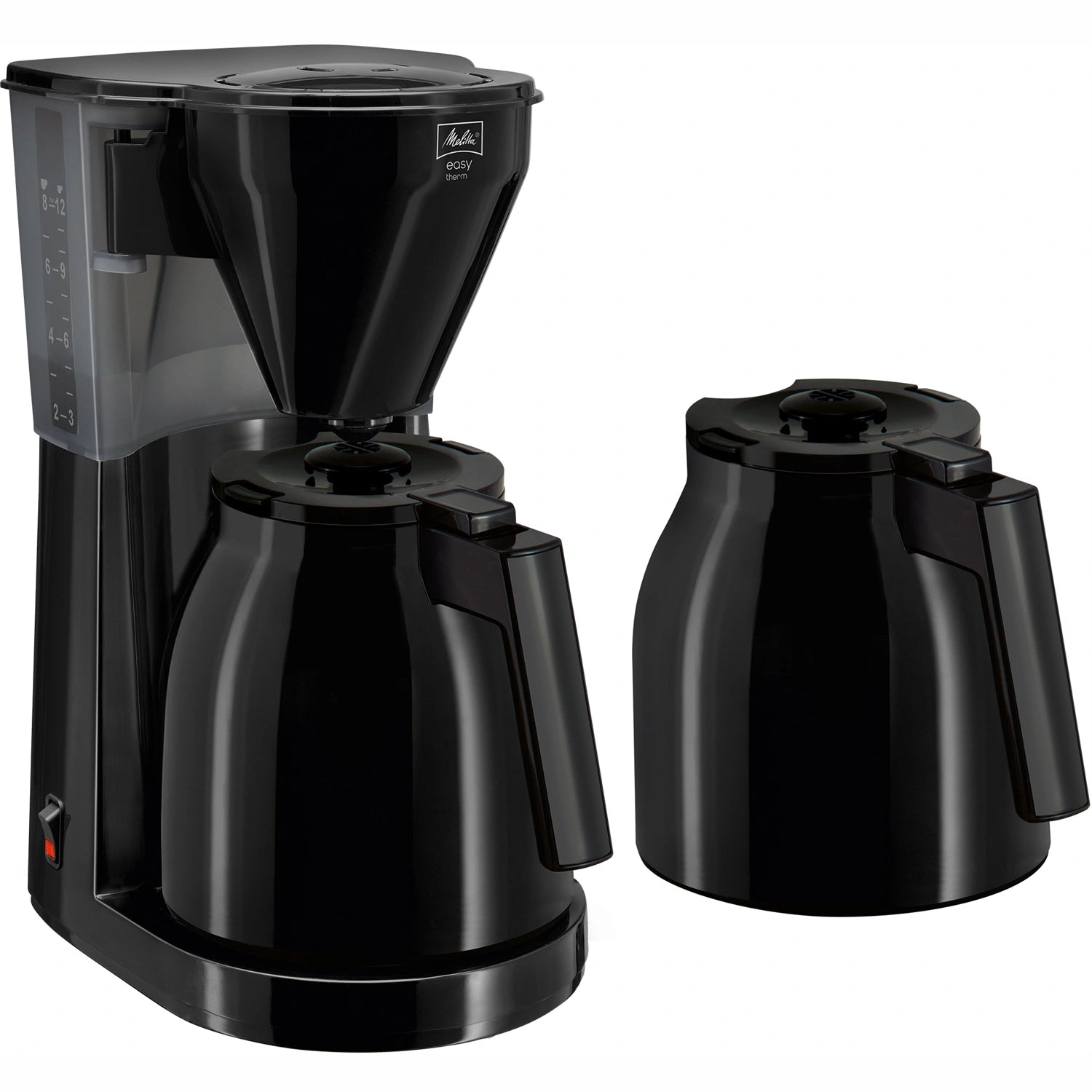 Termosbryggare Easy 2.0 Therm 2 Kannor Svart