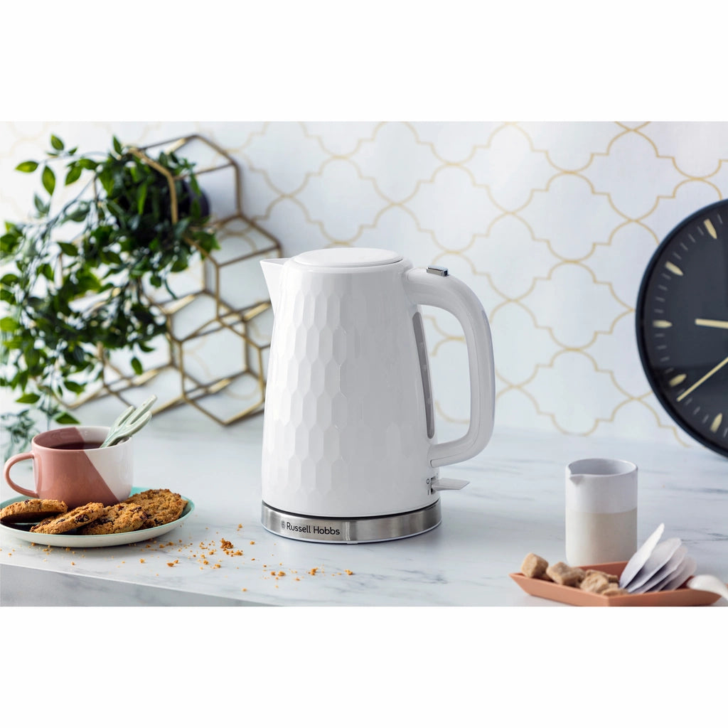 Vattenkokare 2605070 Honeycomb Kettle White