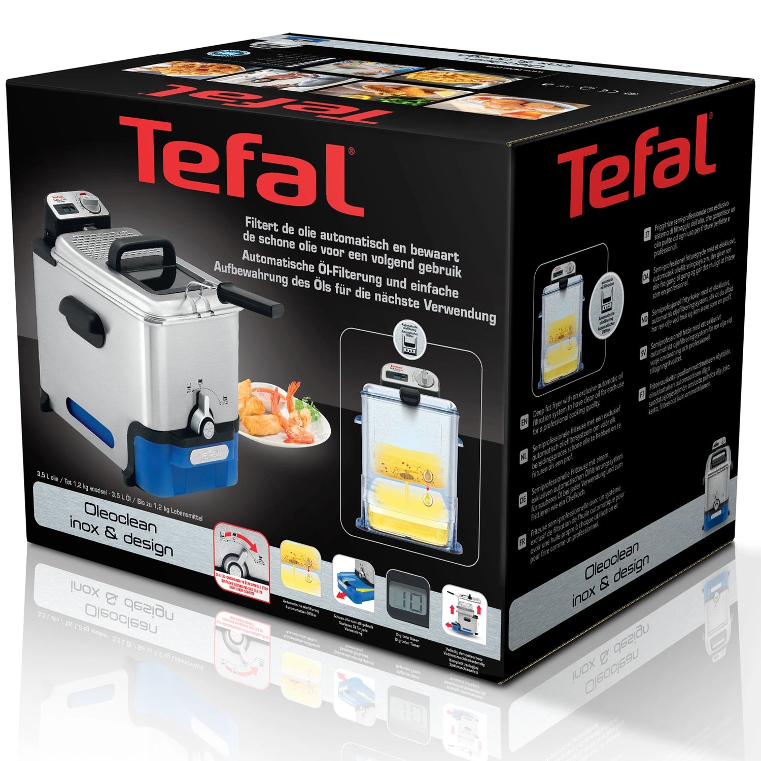 Fritös Oleoclean Digital Timer 3.5L 2300W