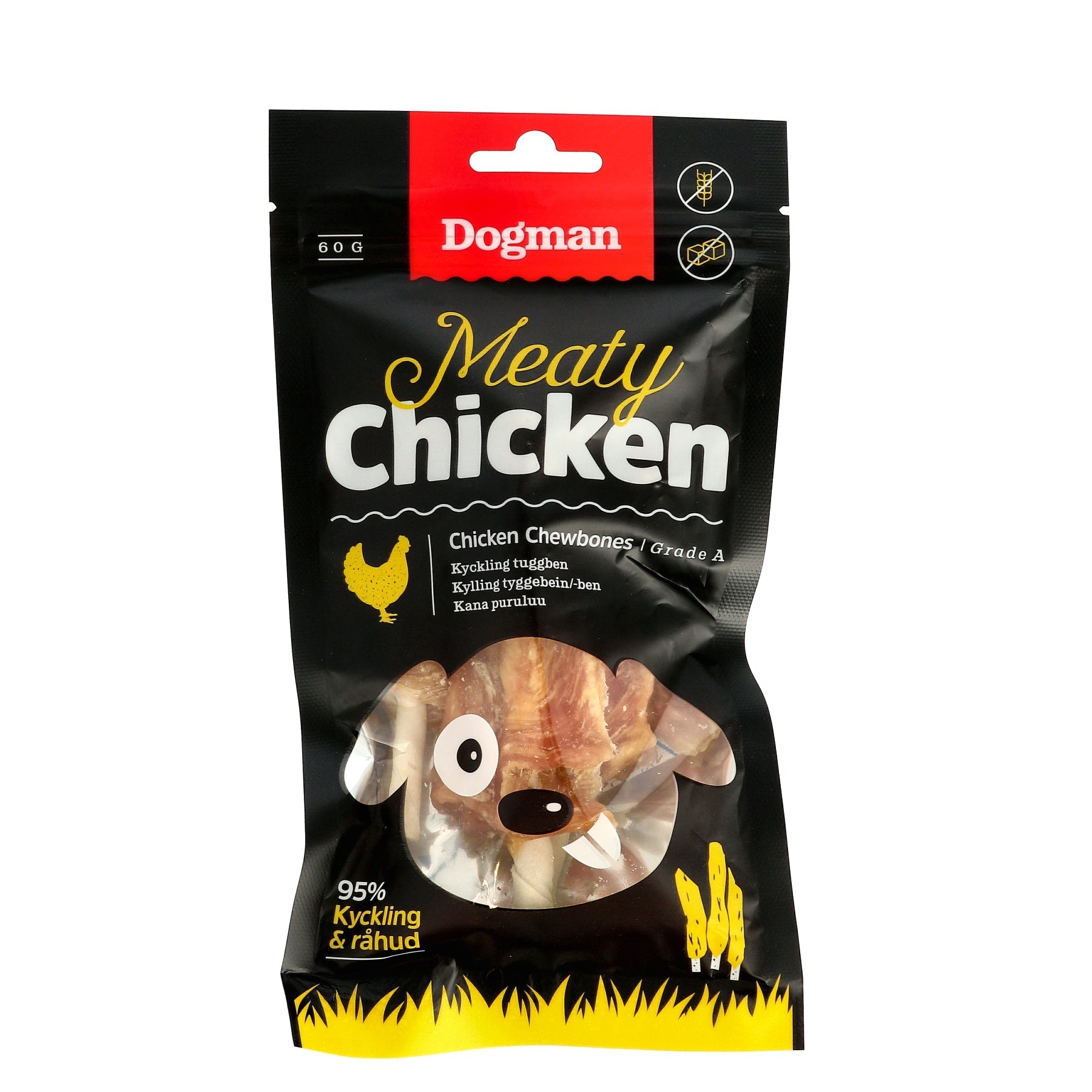 Meaty Kyckling Tuggben 3p 60g