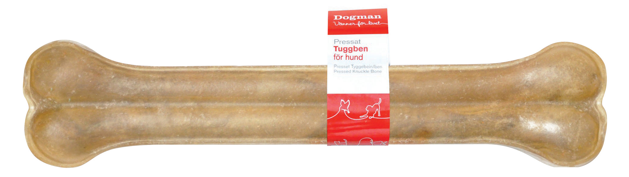 Tuggben Pressat Opackat Brun 26cm