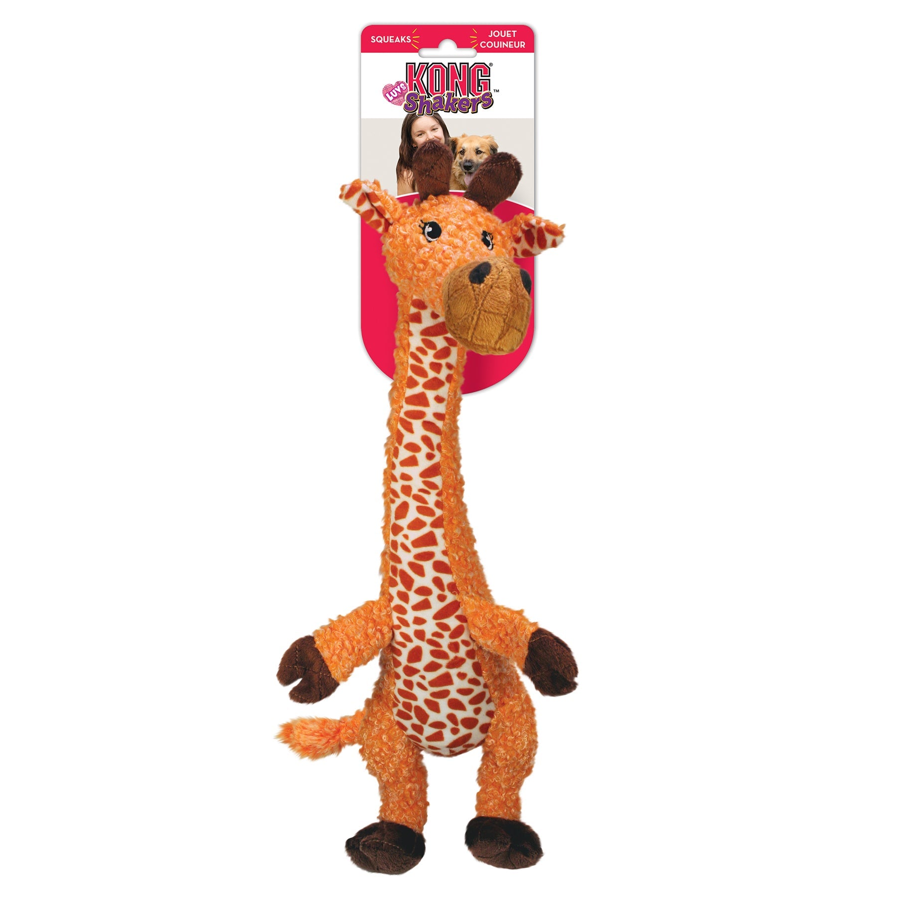 Leksak Shakers Luvs Giraffe Orange L