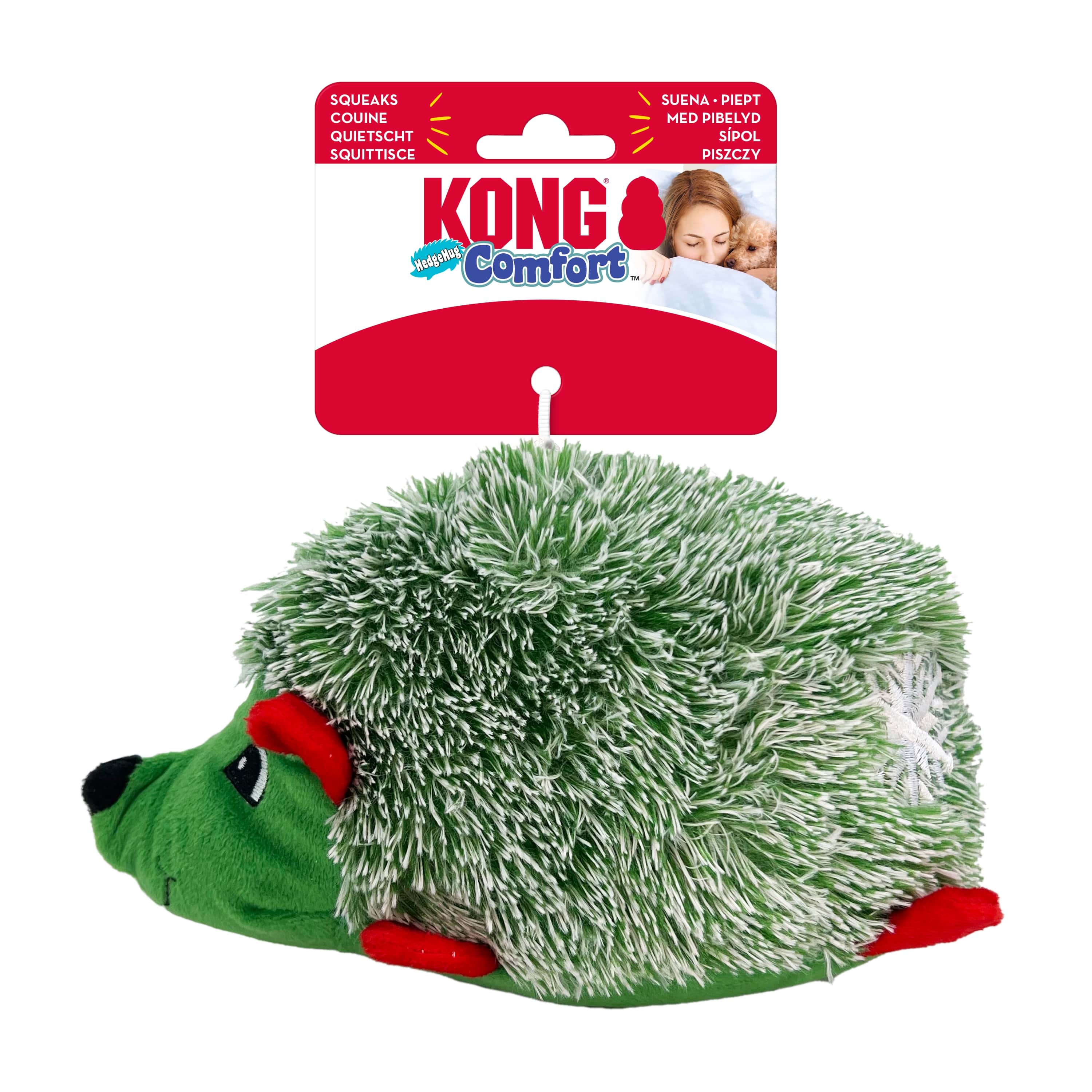 Leksak Holiday Comfort Hedgehug Grön M