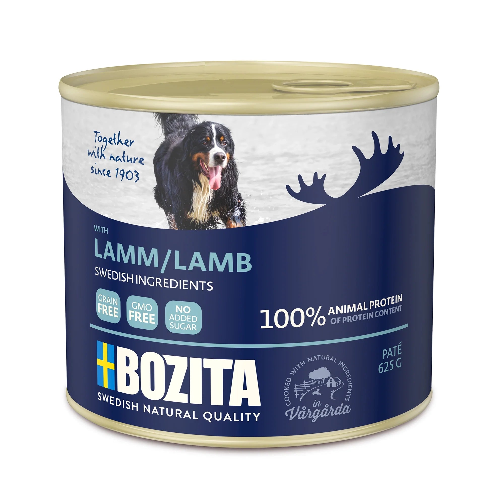 Paté Våtfoder För Hund Med Lamm 625g