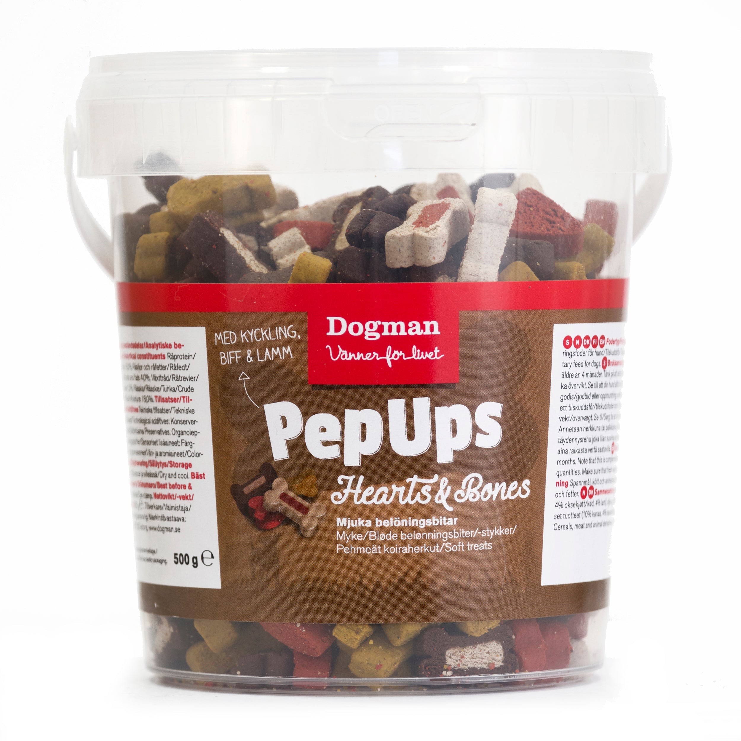 Pepups Hearts & Bones 3-flavours