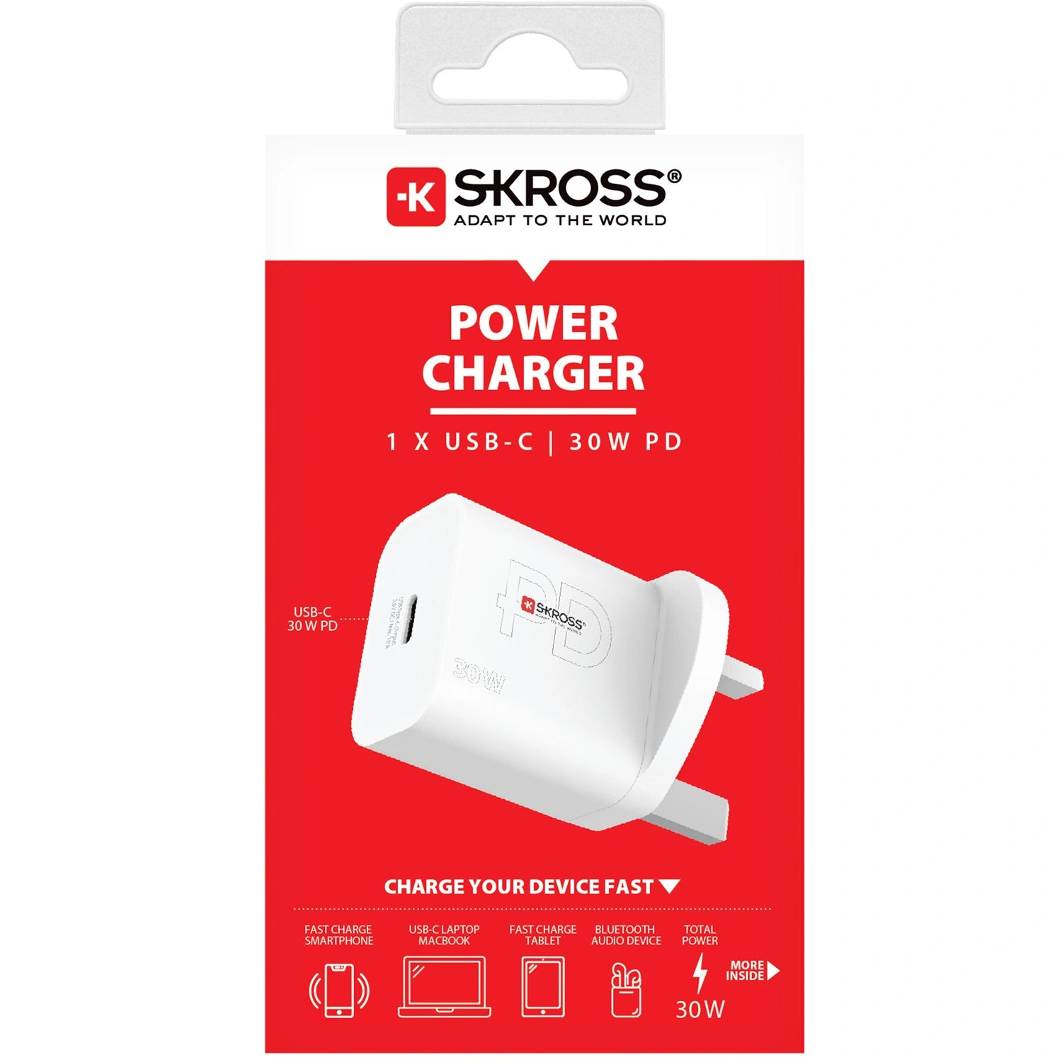 Reseladdare UK m.fl. USB-C PD 30W Ojordad