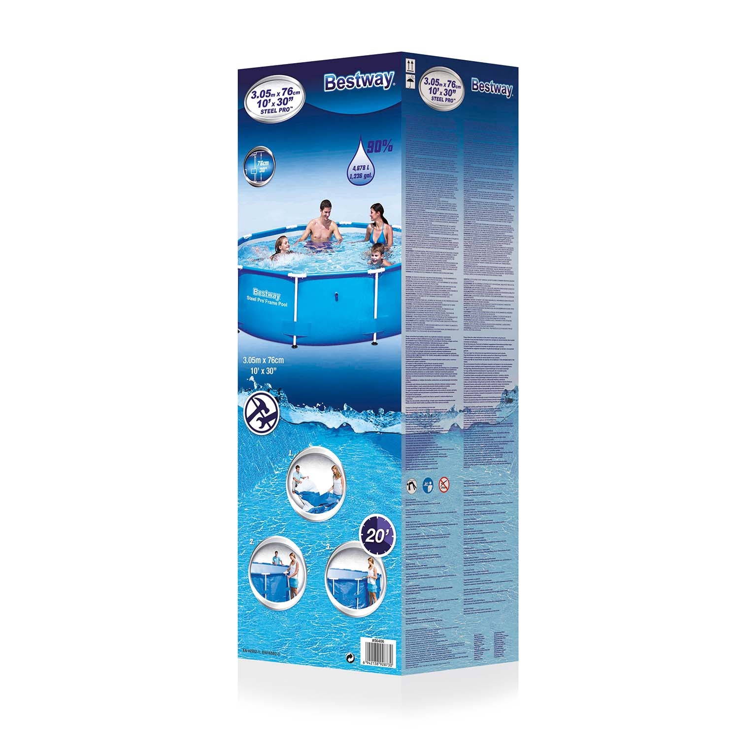 Pool Steel Pro Max 3,05 x 0,76m