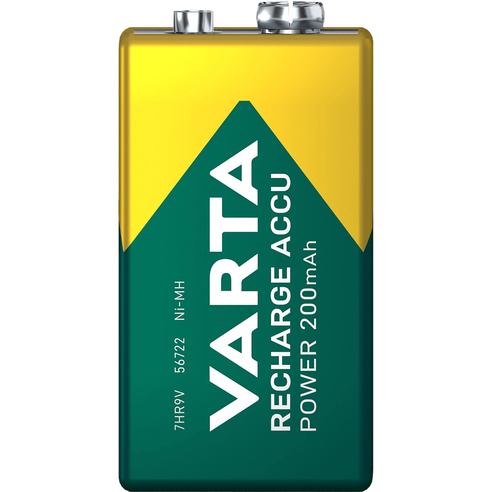 Laddningsbart batteri 9V 200 mAh 1-pack