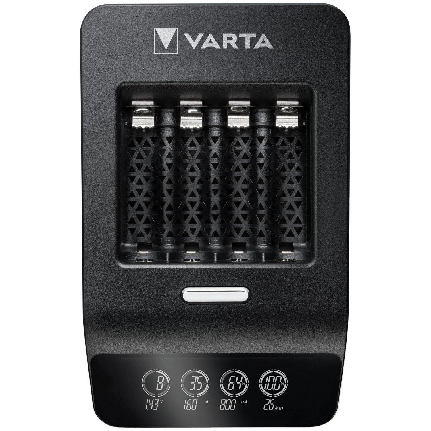 Batteriladdare LCD Ultra Fast Charger AA/AAA inkl 4xAA