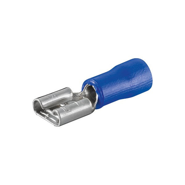 Flatstift för kabel 1,04-2,63 mm2. Blå.