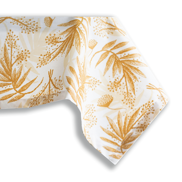 Royal Camping Nature vaxduk. Guld. 140 x 90 cm