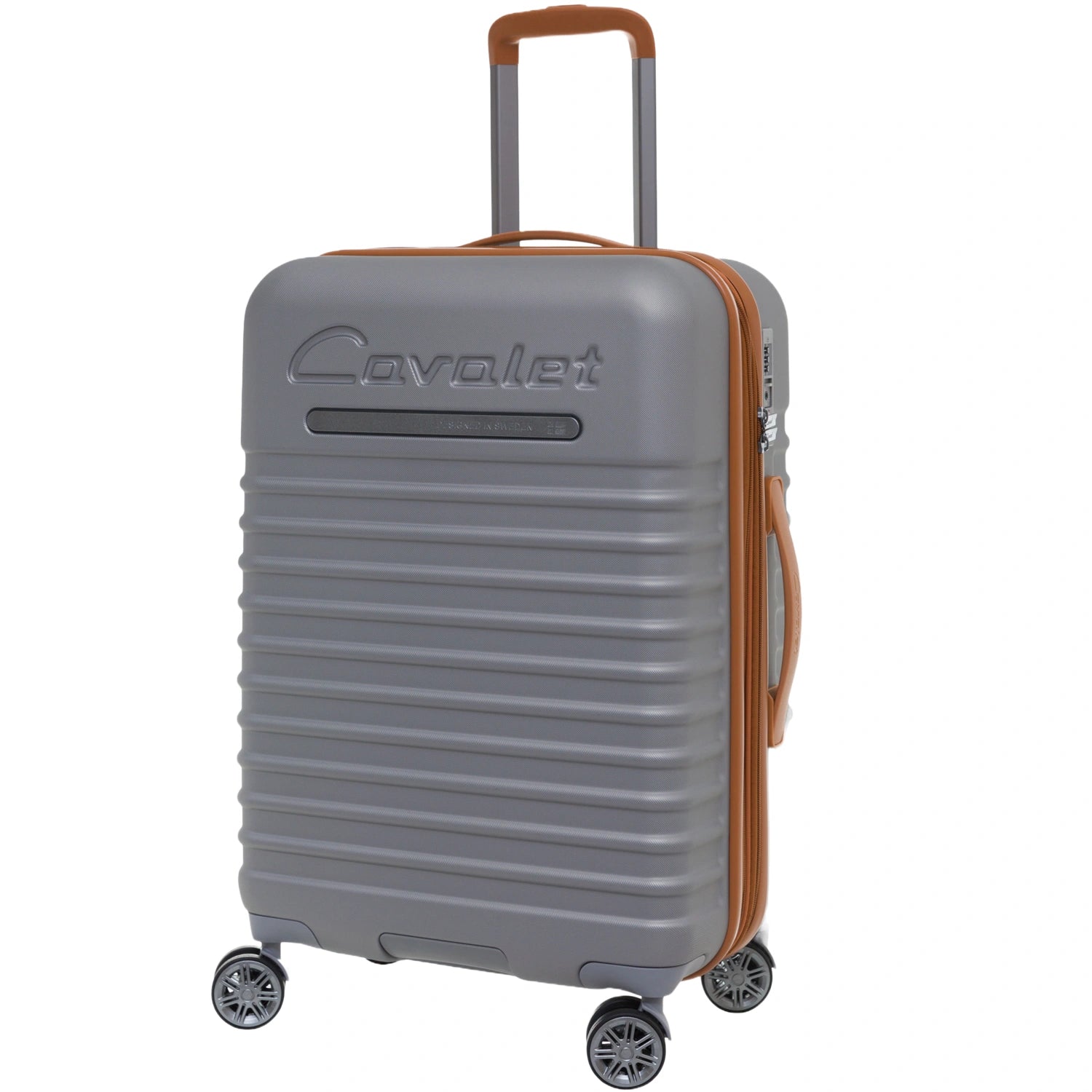 Resväska Pasadena Medium Silver/Tan