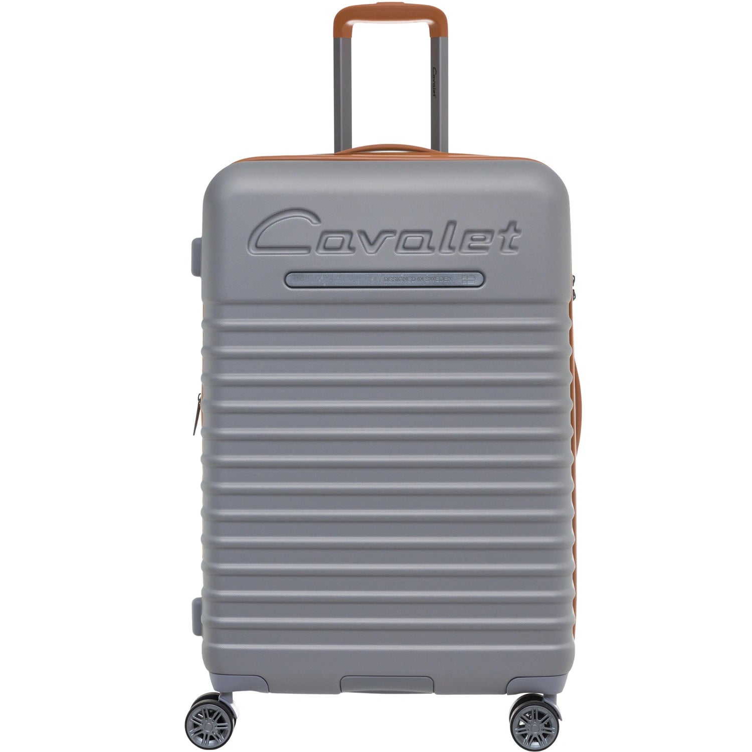 Resväska Pasadena Large Silver/Tan
