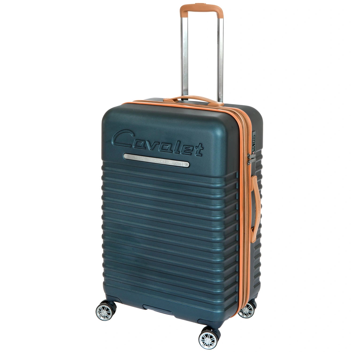 Resväska Pasadena Large Dark Blue/Tan
