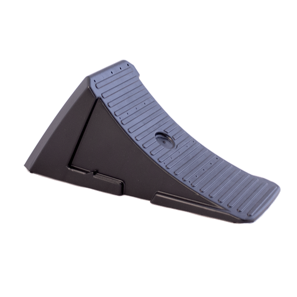 Stoppkloss i slagtålig plast