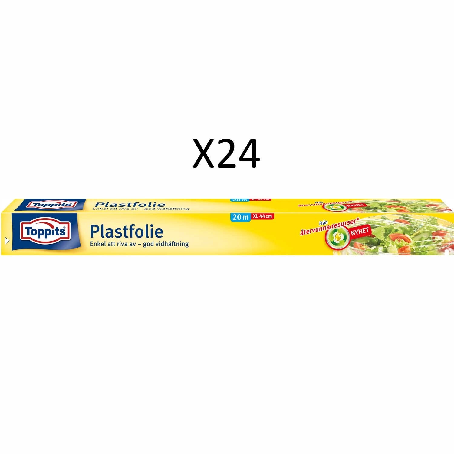 Plastfolie 45CM X 20M  24DFP