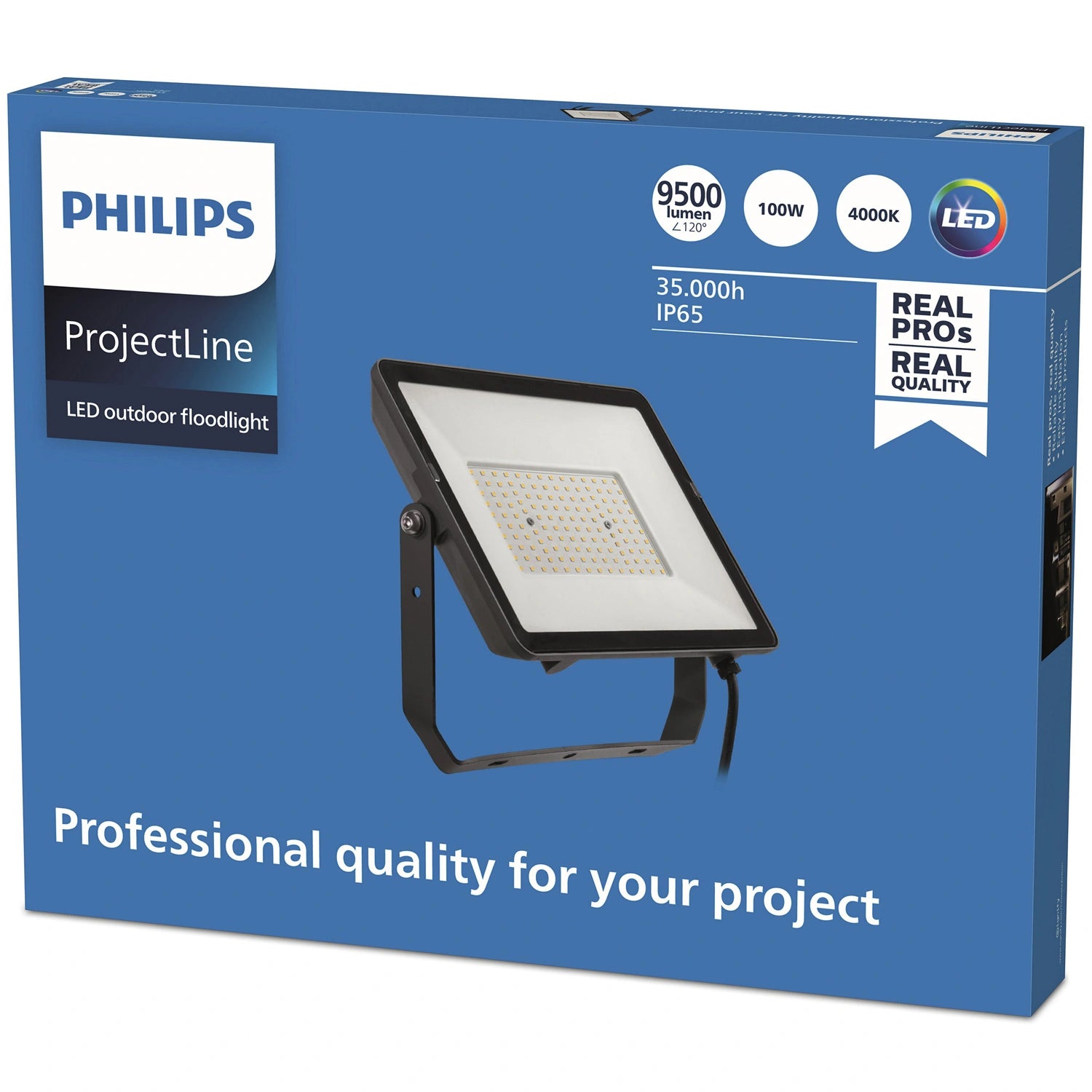 ProjectLine Strålkastare 100W 9500lm