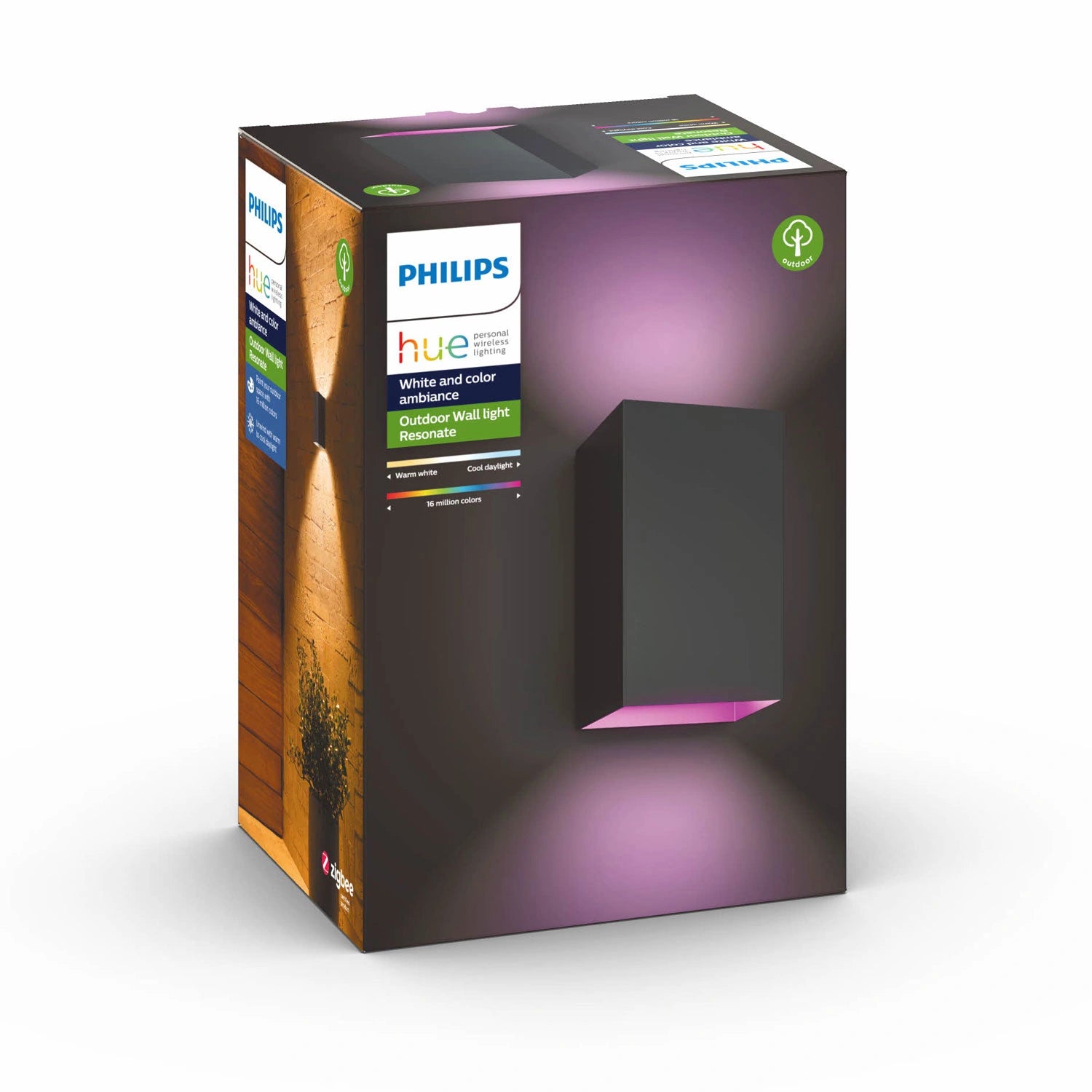 Resonate Vägglampa Wh/Color Amb Sv 230V