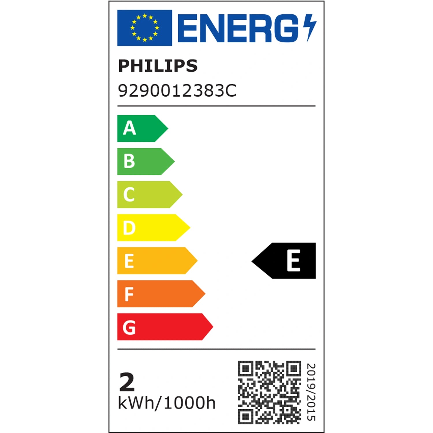 2-pack LED E14 Kron 2W (25W) Klar 250lm