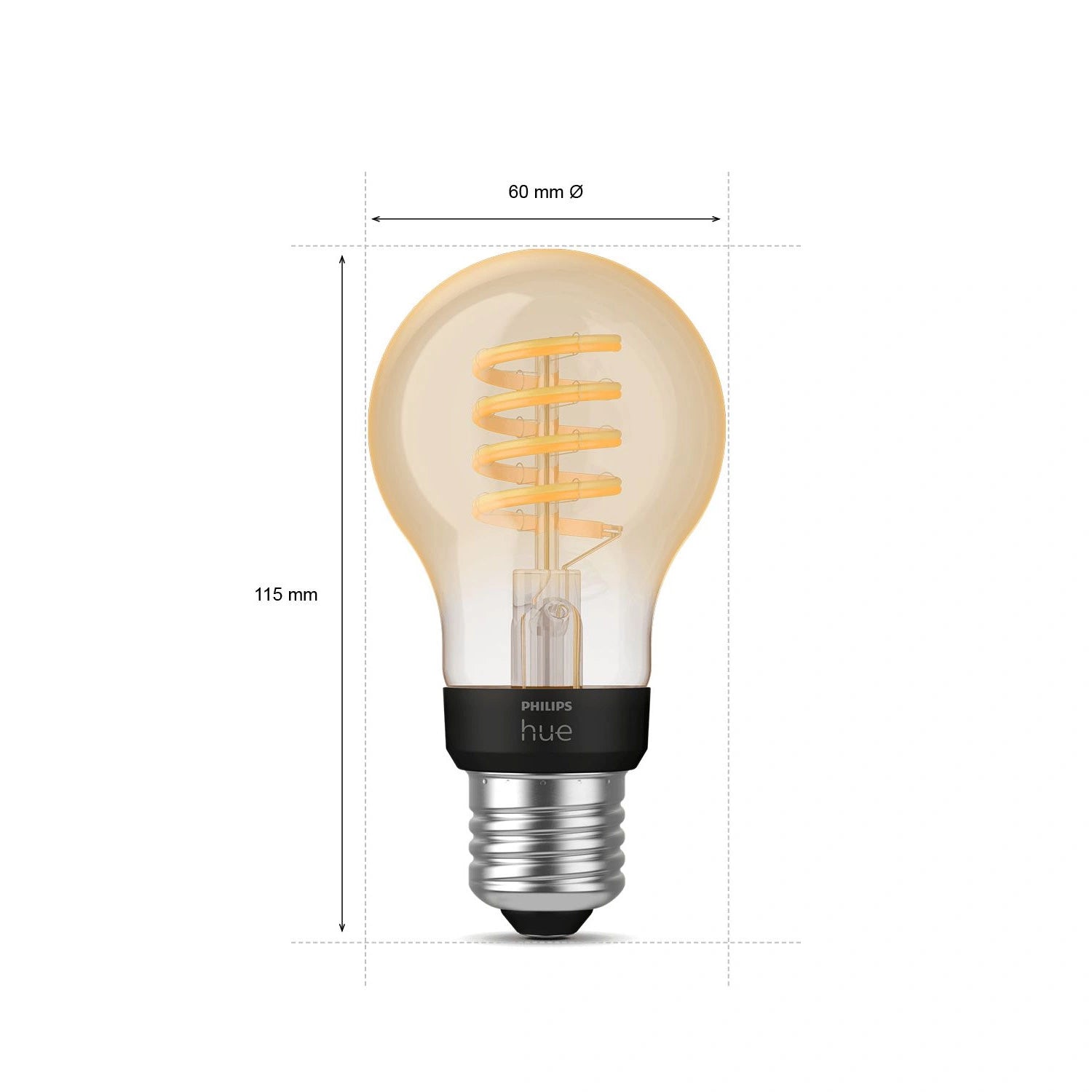 White Ambiance Filament E27 A60 40W