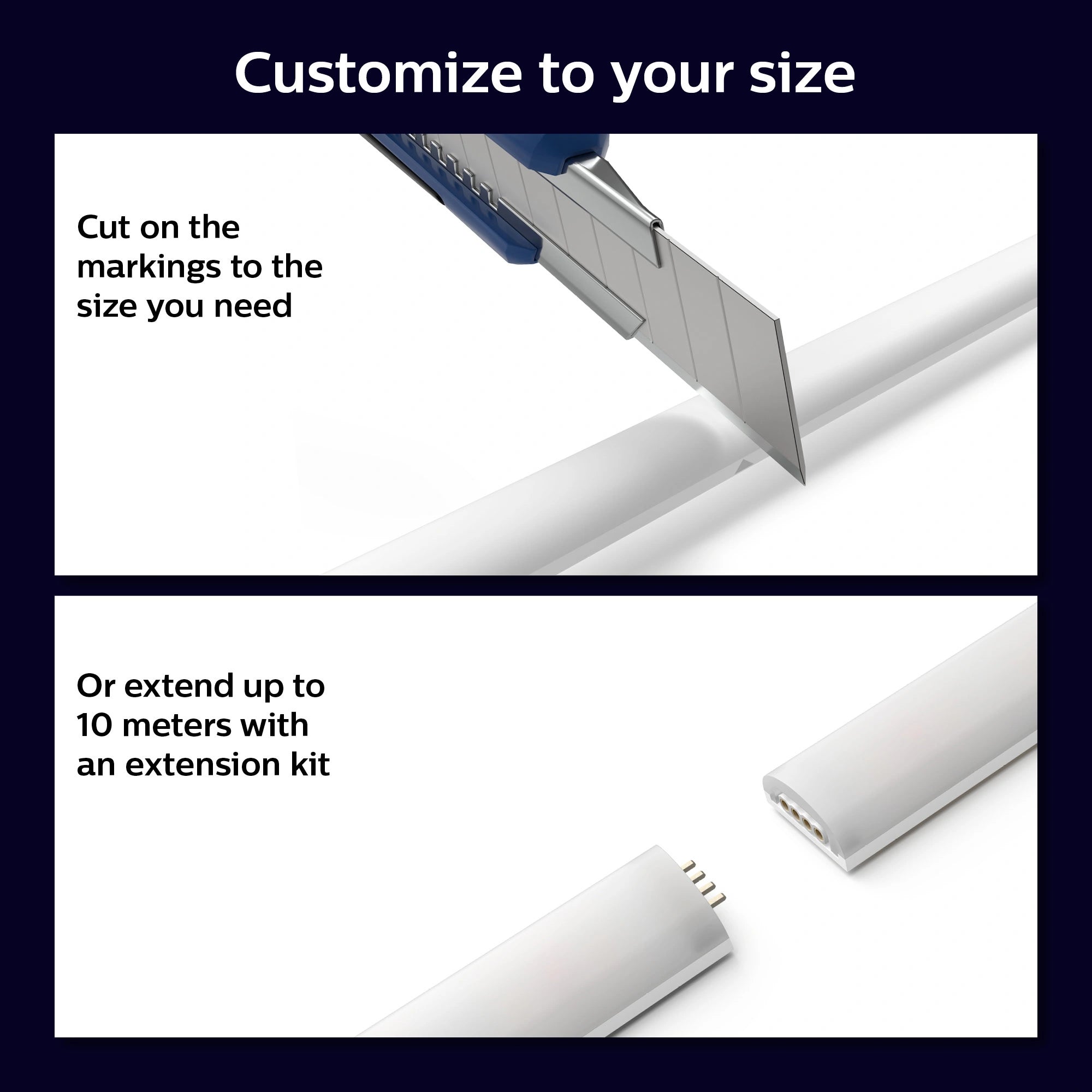 Gradient Lightstrip White/Color Basekit