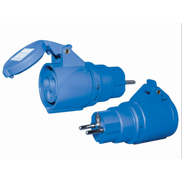 Adapter 230V. Schuko – CEE.