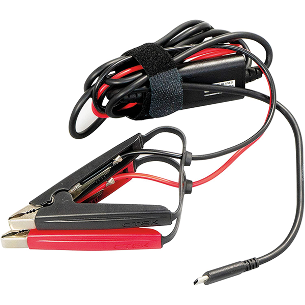 Kabelklämmor till batteriladdare CS Free.