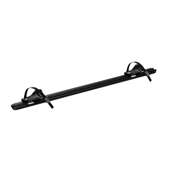 Thule Fatbike Rail rak. Längd: 1475 mm. Höjd: 90 mm. Vikt: 1,74 kg. Svart. Passar: T01-87A, T01-87B och T02-102.