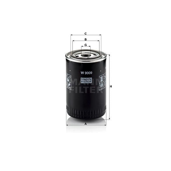 Oljefilter Mann W9009