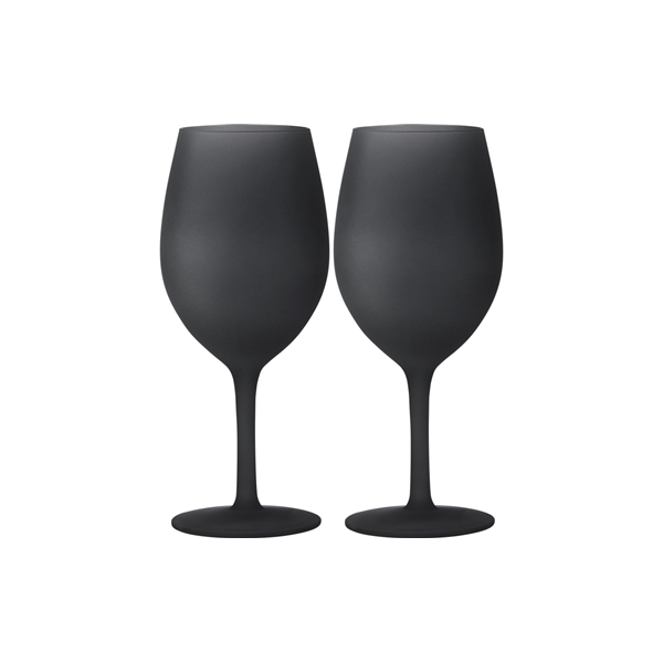 Vinglas Black satin