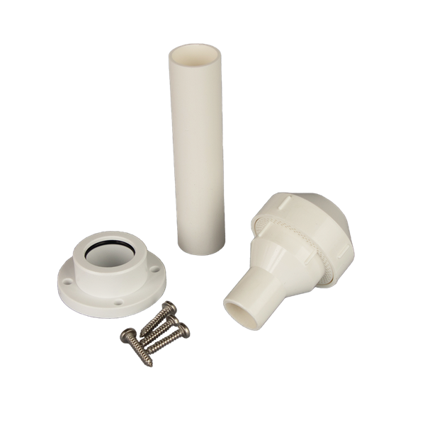 Roof outlet compl white
