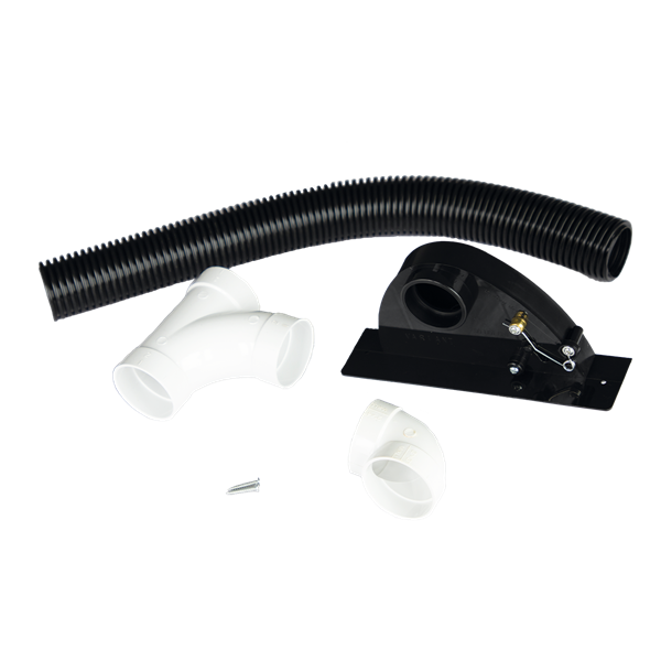 Tröskelinsug till T33-53. Svart