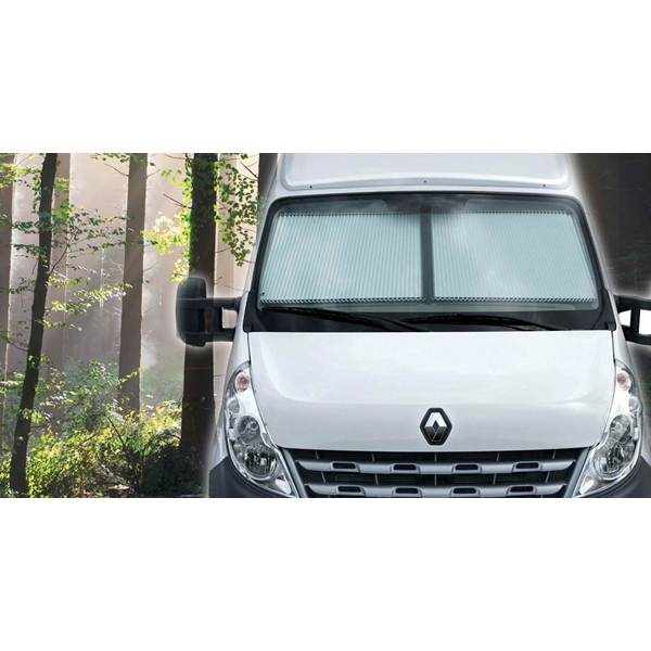 Gardin Remi front IV till Renault Master 04/2011-. För bilar med regnsensor.