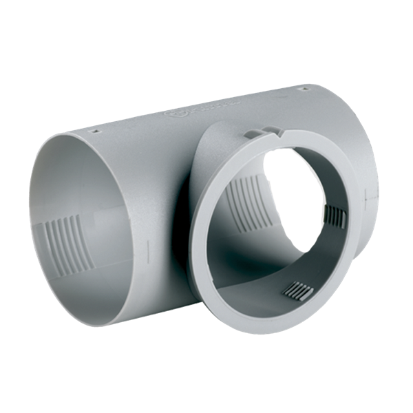 T-RÖR. LT 2 X Ø65MM ELLER 72MM + 1 UTSLÄPPS