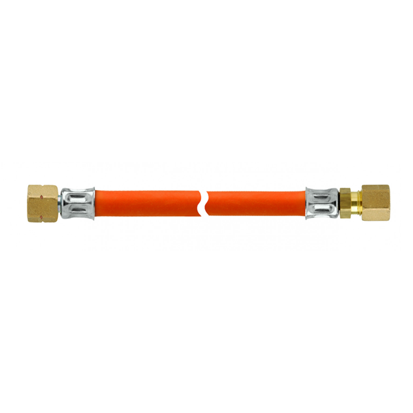 Gasolslang, 1/4” R vänstergänga. 600 mm