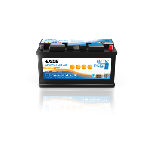 Batteri litium. Exide Li-Ion 1250S 96AH.