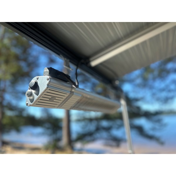 GoCamp Infraröd Kolfibervärmare för Markis