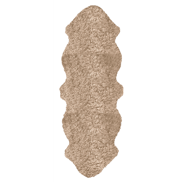 Royal Camping fårskinnsfäll Curly. Beige.