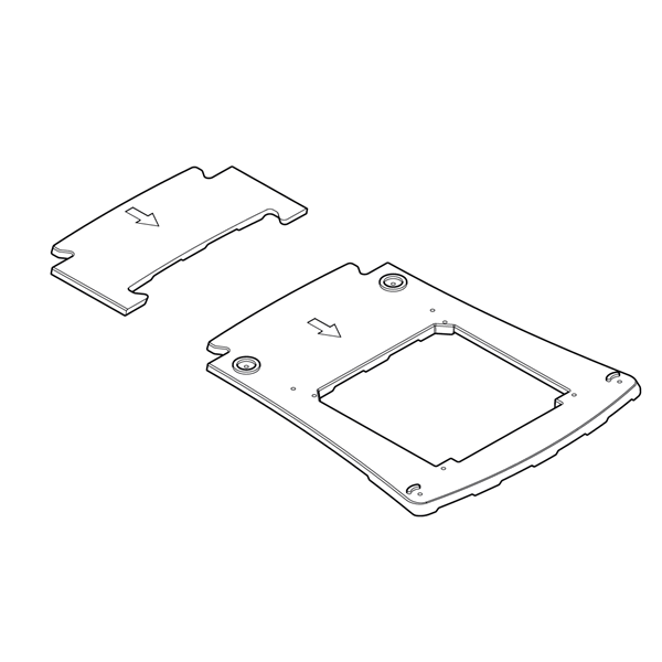 Adapterram för Fiat, Citroen, Opel för Aventa Comfort G2