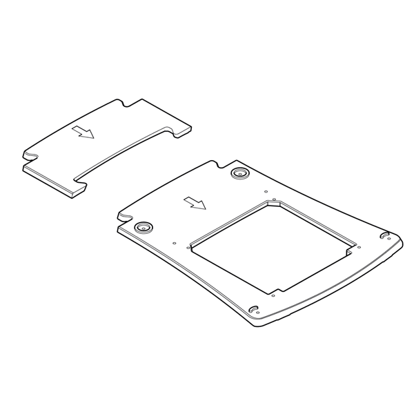 Adapterram för Ford Transit för Aventa Comfort G2