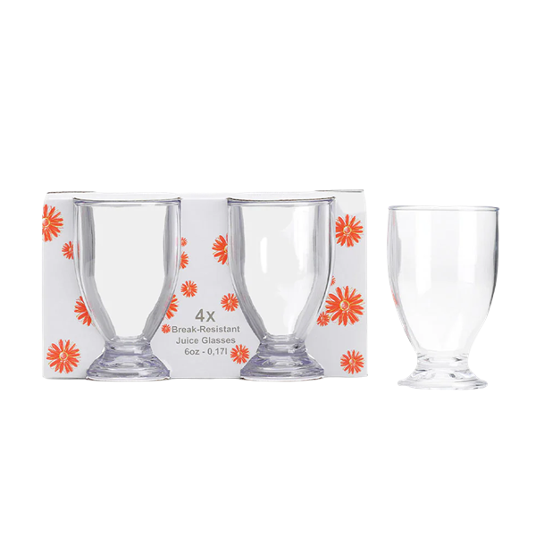 Flamefield Juiceglas 4-Pack