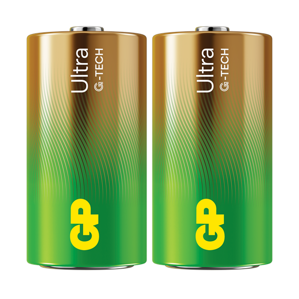 GP Batteri Ultra C 14AU/LR14 2-Pack